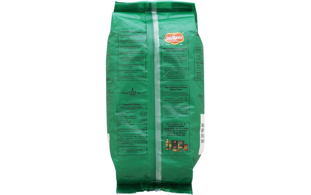 Del Monte Chifferi Rigati, Durum Wheat Semolina Pasta   Pack  500 grams